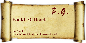Parti Gilbert névjegykártya